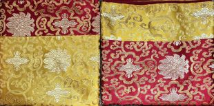尼泊爾 手工緞錦桌布 (兩種花色)