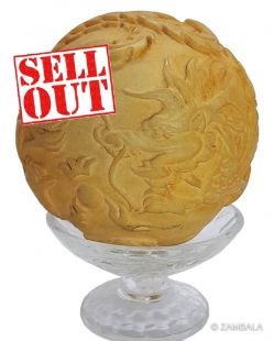 龍鳳夜明珠(含水晶盤)